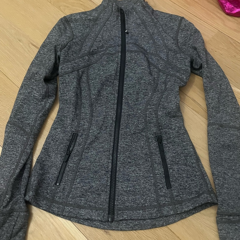 lululemon athletica Charcoal Long Sleeve Top